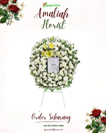 Krans Bunga Duka Magelang